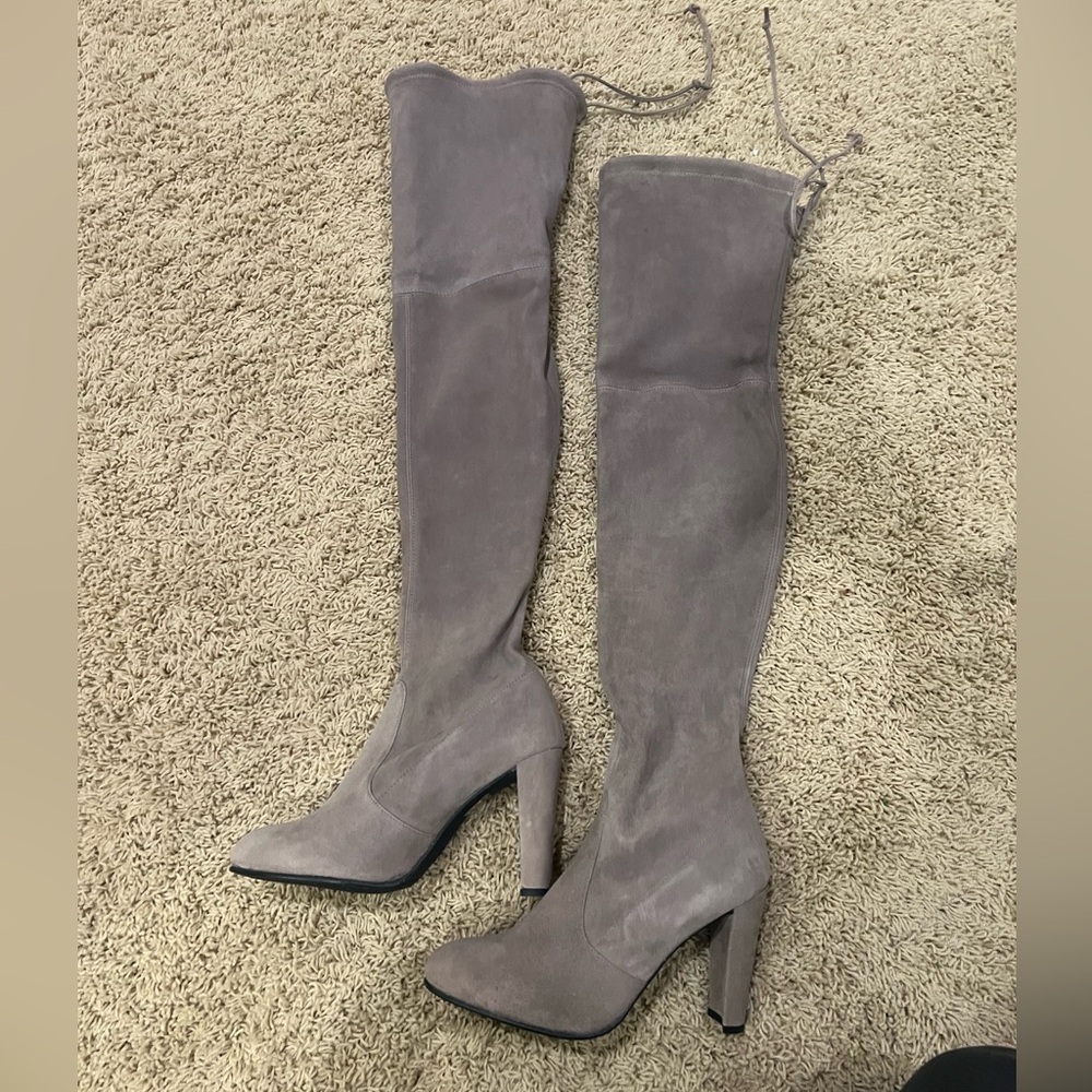 Stuart Weitzman Over the Knee Suede Boot